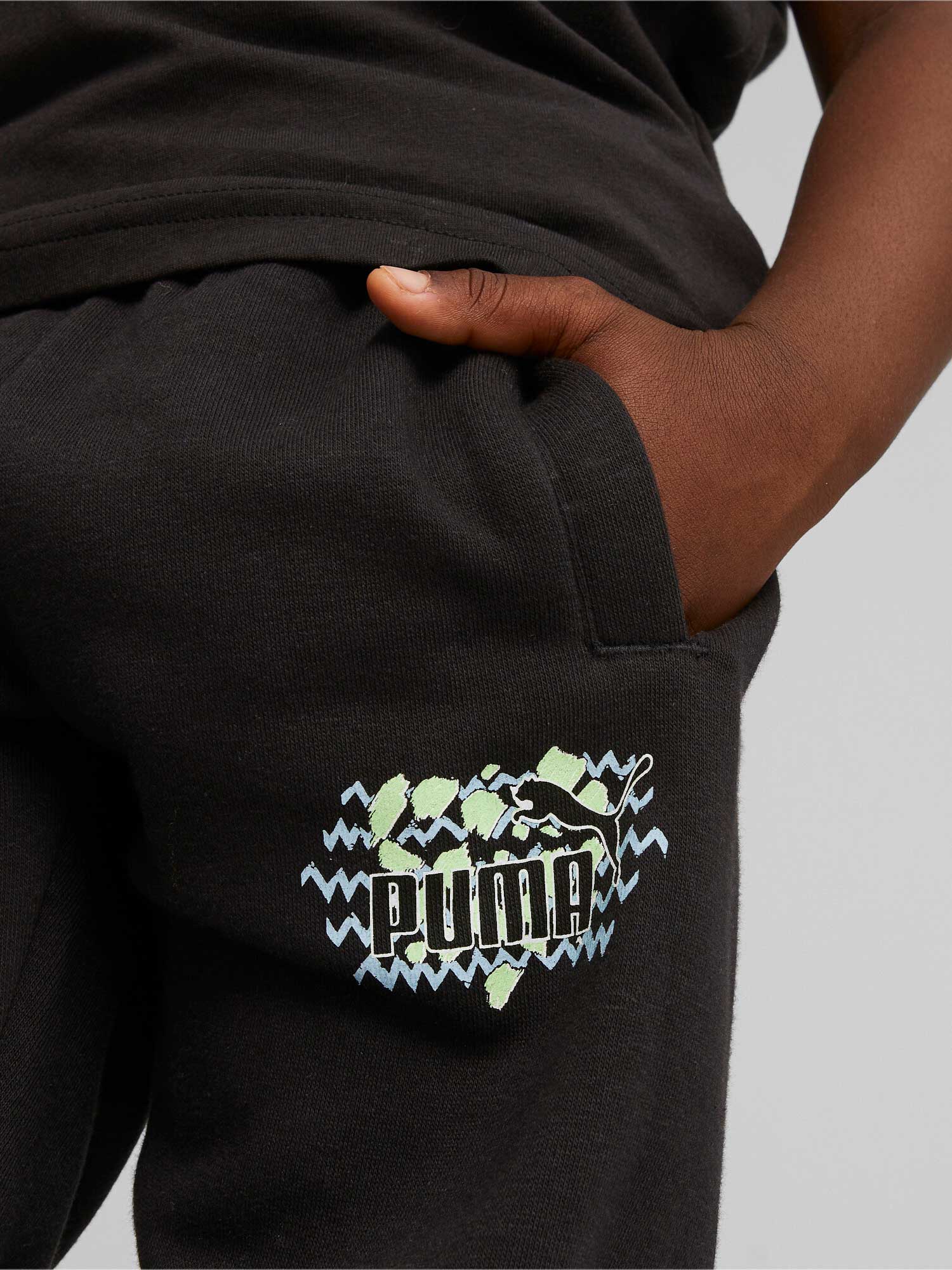 PUMA Спортно долнище ESS MIX MTCH Sweatpants TR
