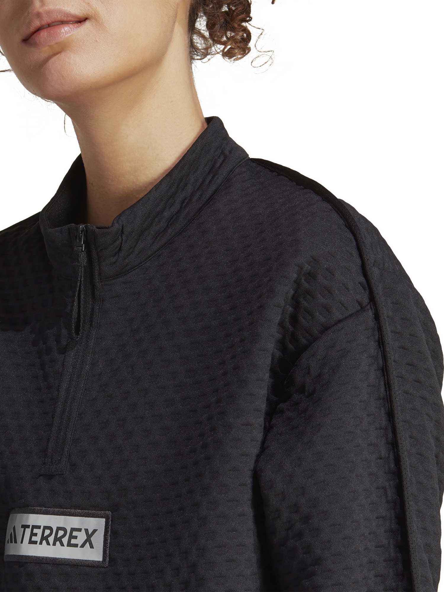 ADIDAS PERFORMANCE Блуза Terrex Utilitas Half-Zip Fleece Jacket