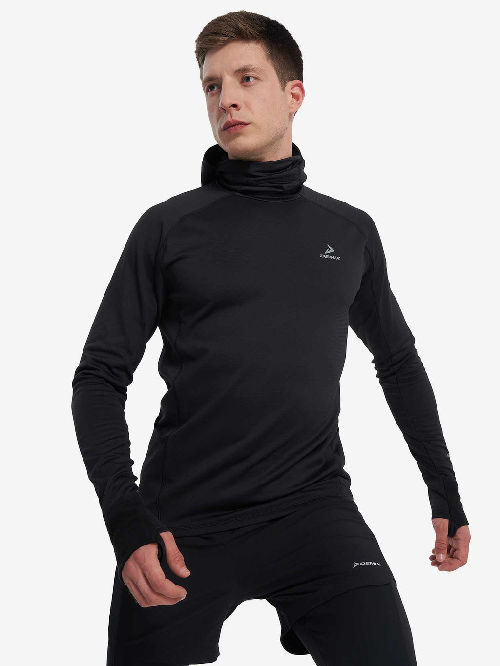DEMIX Суитшърт M D Running Trail Hooded jumpers w/o zip