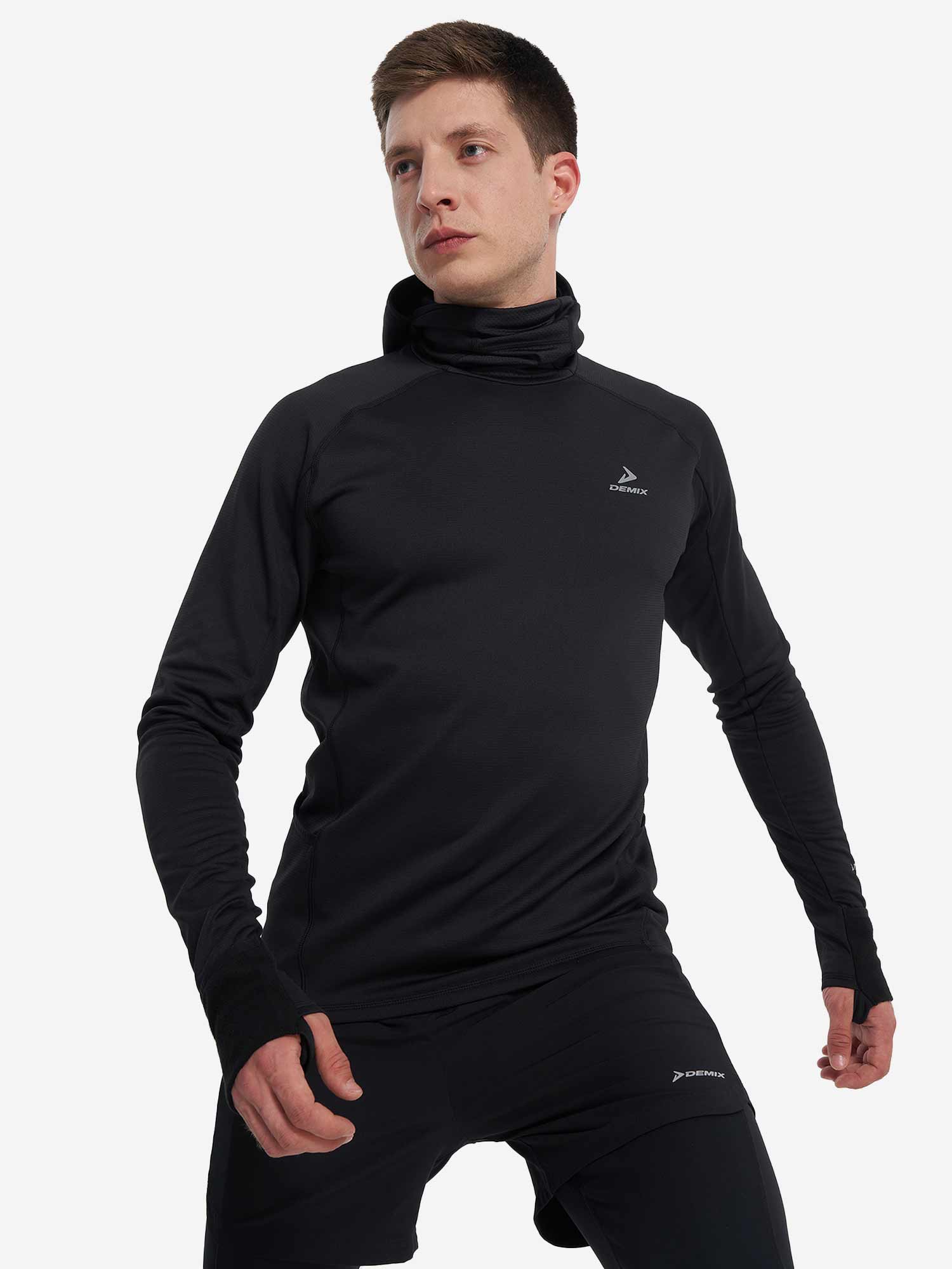 DEMIX Суитшърт M D Running Trail Hooded jumpers w/o zip