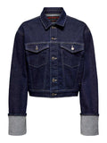 ONLY Яке ONLMERCER LS FOLD UP JACKET RED DNM DCC