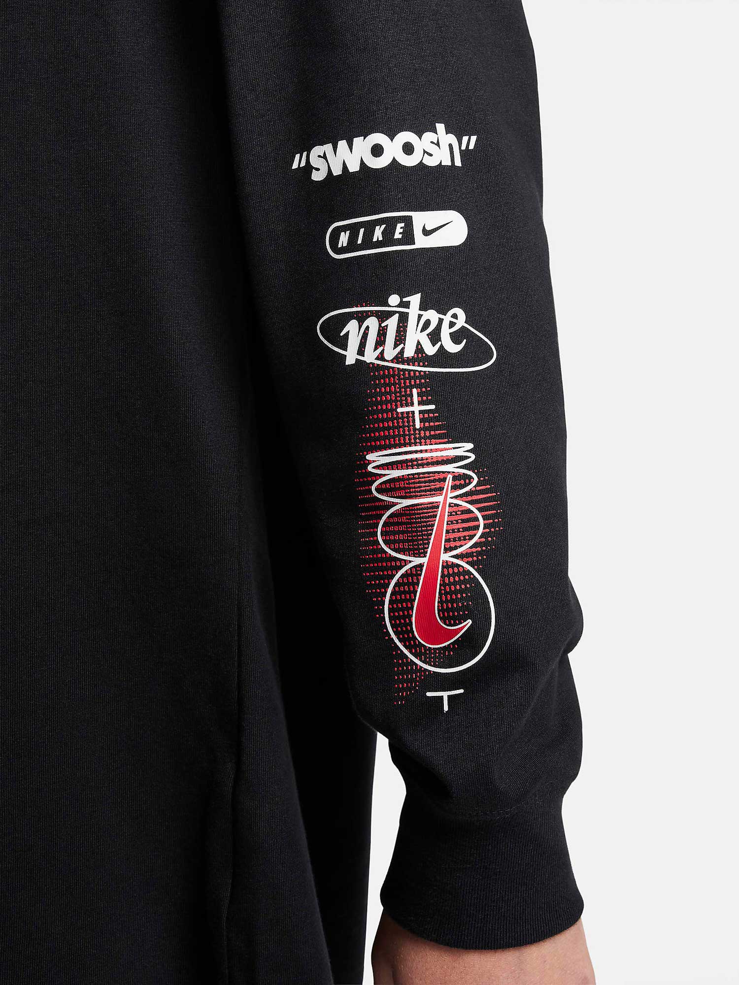 NIKE Блуза W NSW LS TEE BF PRINT SW