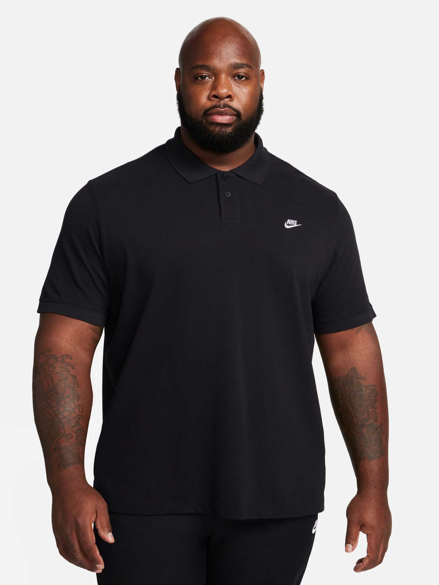 NIKE Поло тениска M NK CLUB SS POLO PIQUE