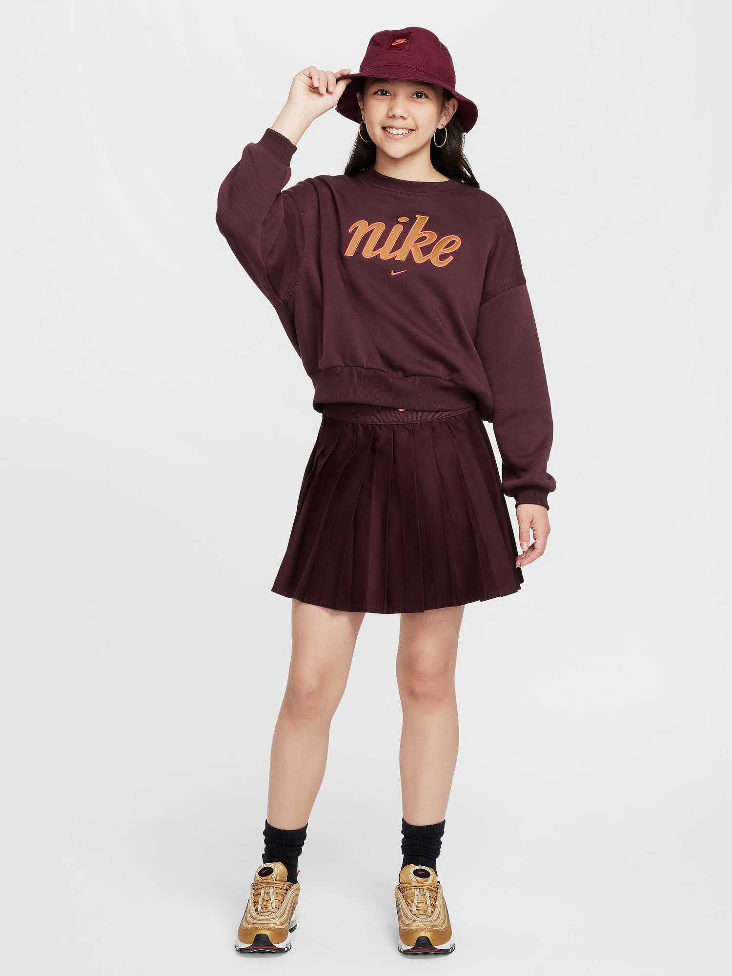 NIKE Блуза G NSW CLUB FLC BXY CRW GX STAR