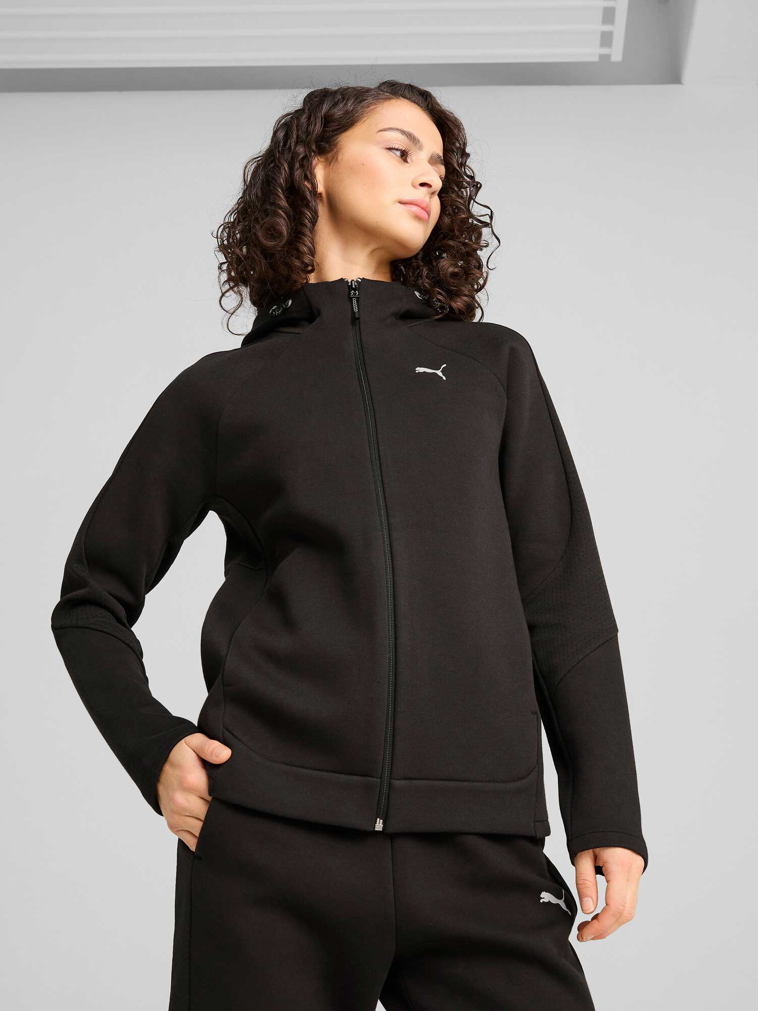 PUMA Суитшърт EVOSTRIPE Full-Zip Hoodie DK