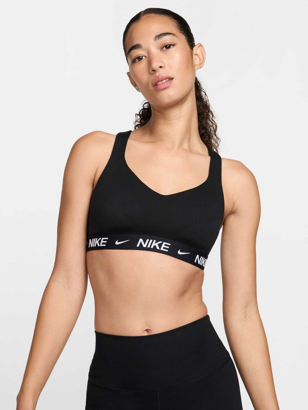 NIKE Спортен сутиен W NK DF INDY HGH SPT BRA