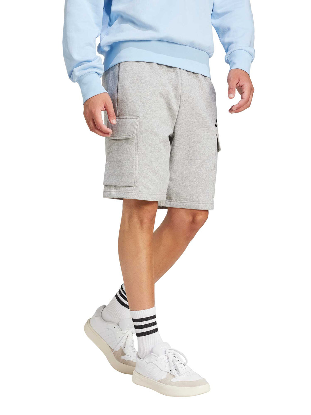 ADIDAS SPORTSWEAR Къси панталони Essentials Feel Cozy Fleece Cargo