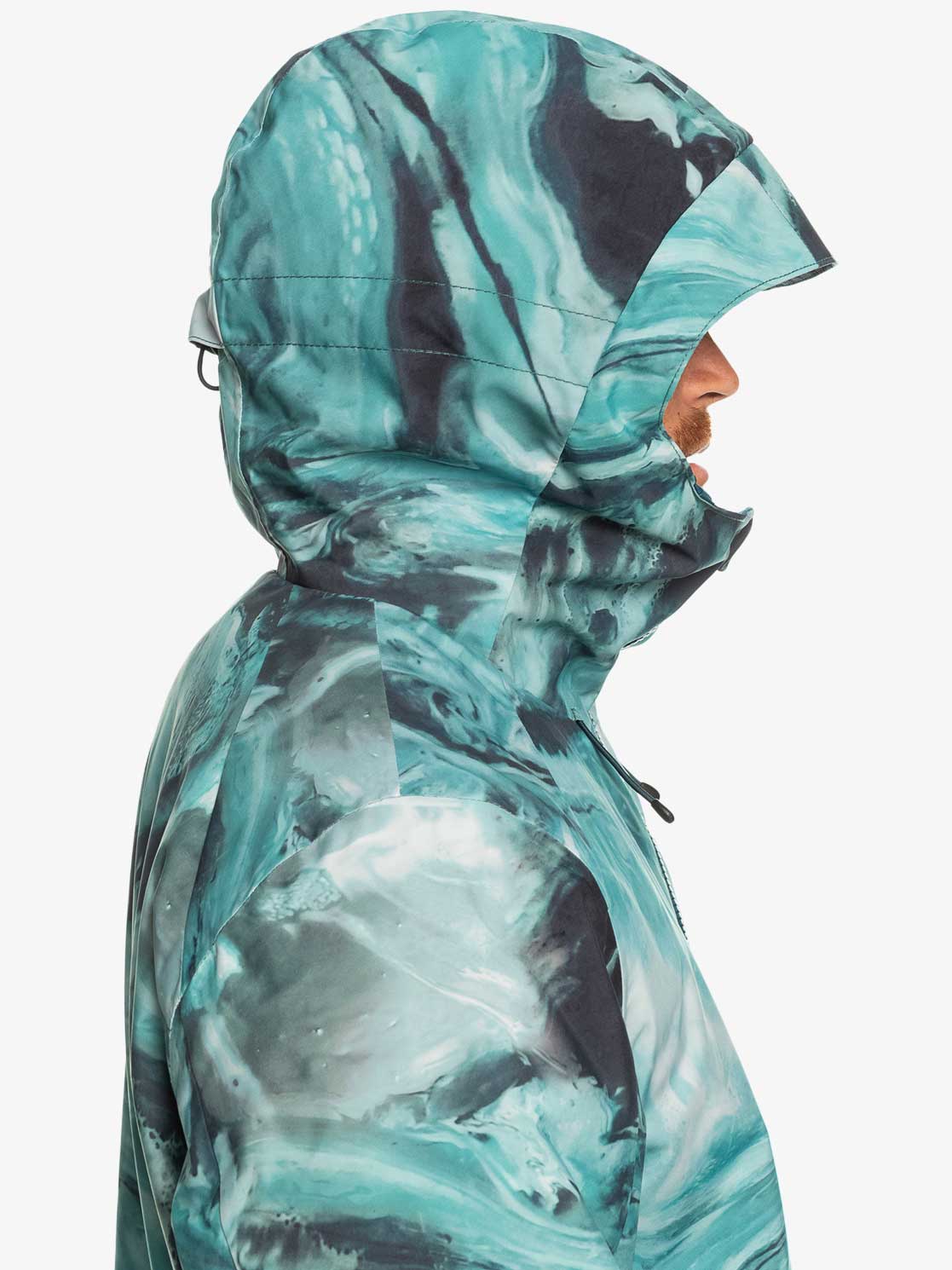 QUIKSILVER Сноуборд яке MISSION PRINTED BLOCK JK