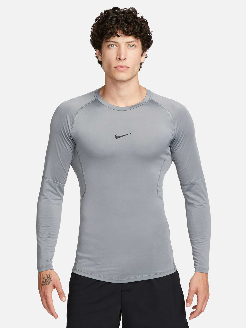 NIKE Блуза M NP DF TIGHT TOP LS
