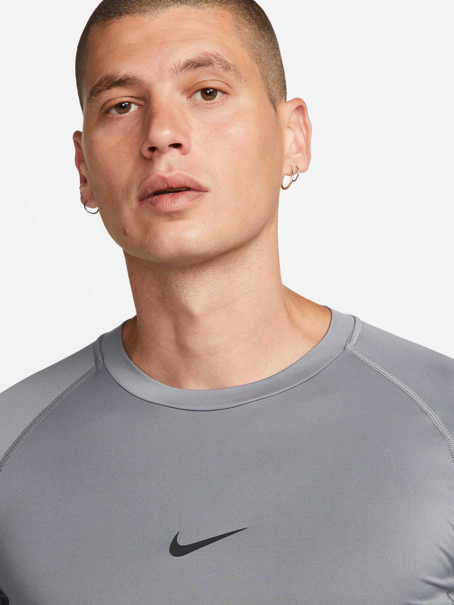 NIKE Тениска M NP DF TIGHT TOP SS