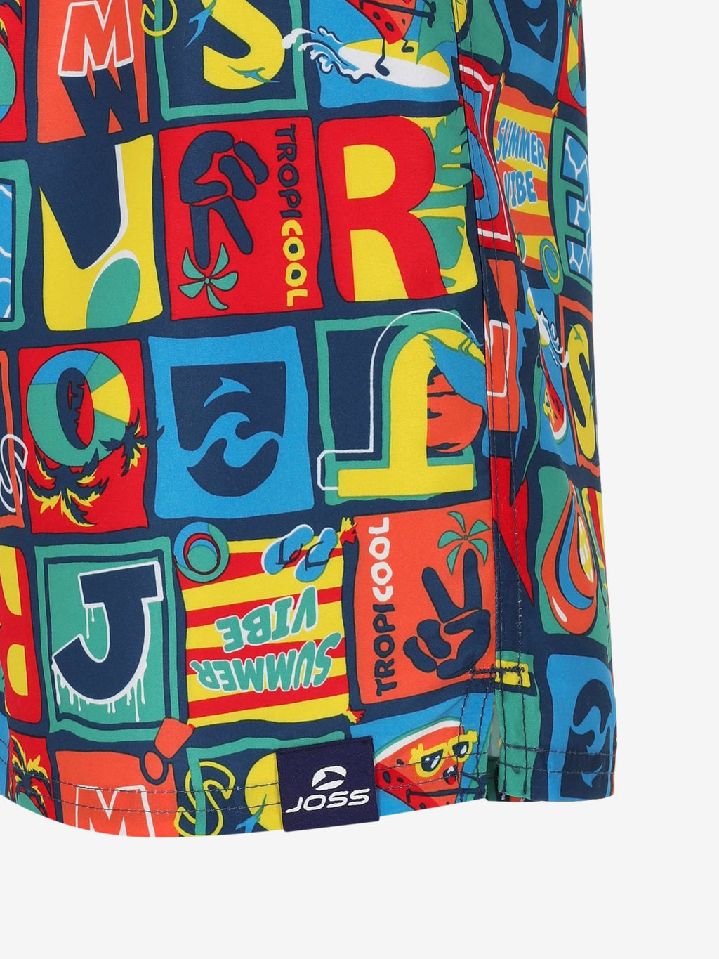 JOSS Плувни шорти Boys All-Over Printed Swim Shorts