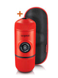 WACACO Кафемашина Nanopresso Classic + калъф, Lava Red