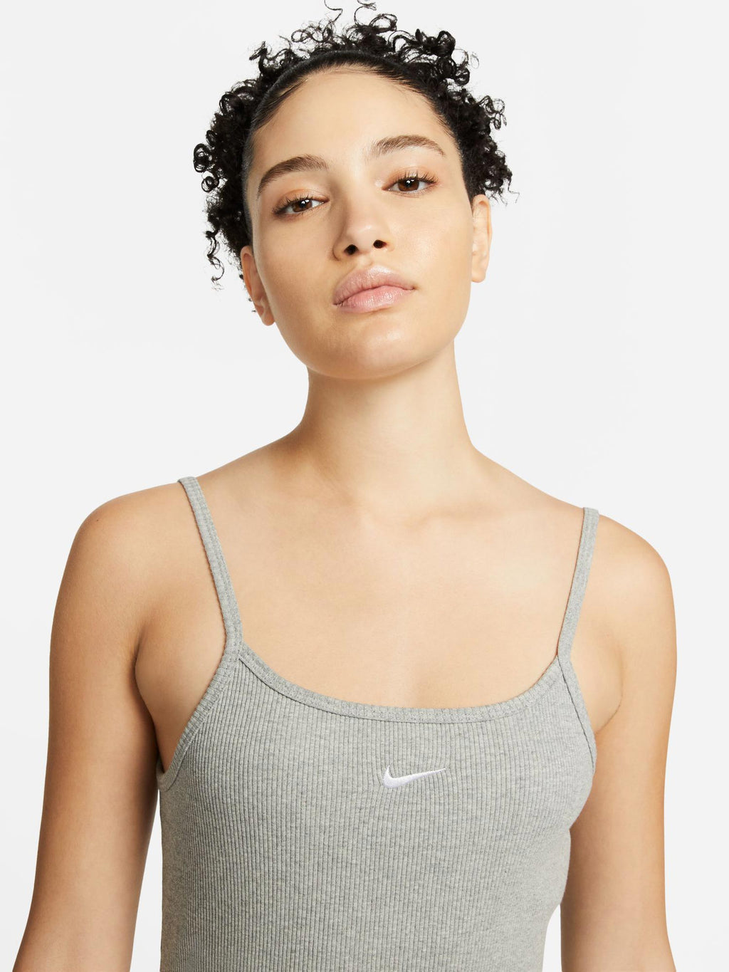 NIKE Рокля W ESSNTL RIB BYCN