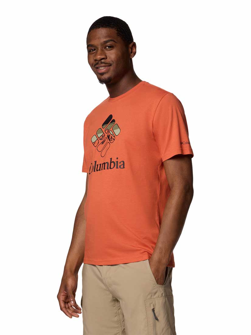 COLUMBIA Тениска Rapid Ridge Graphic