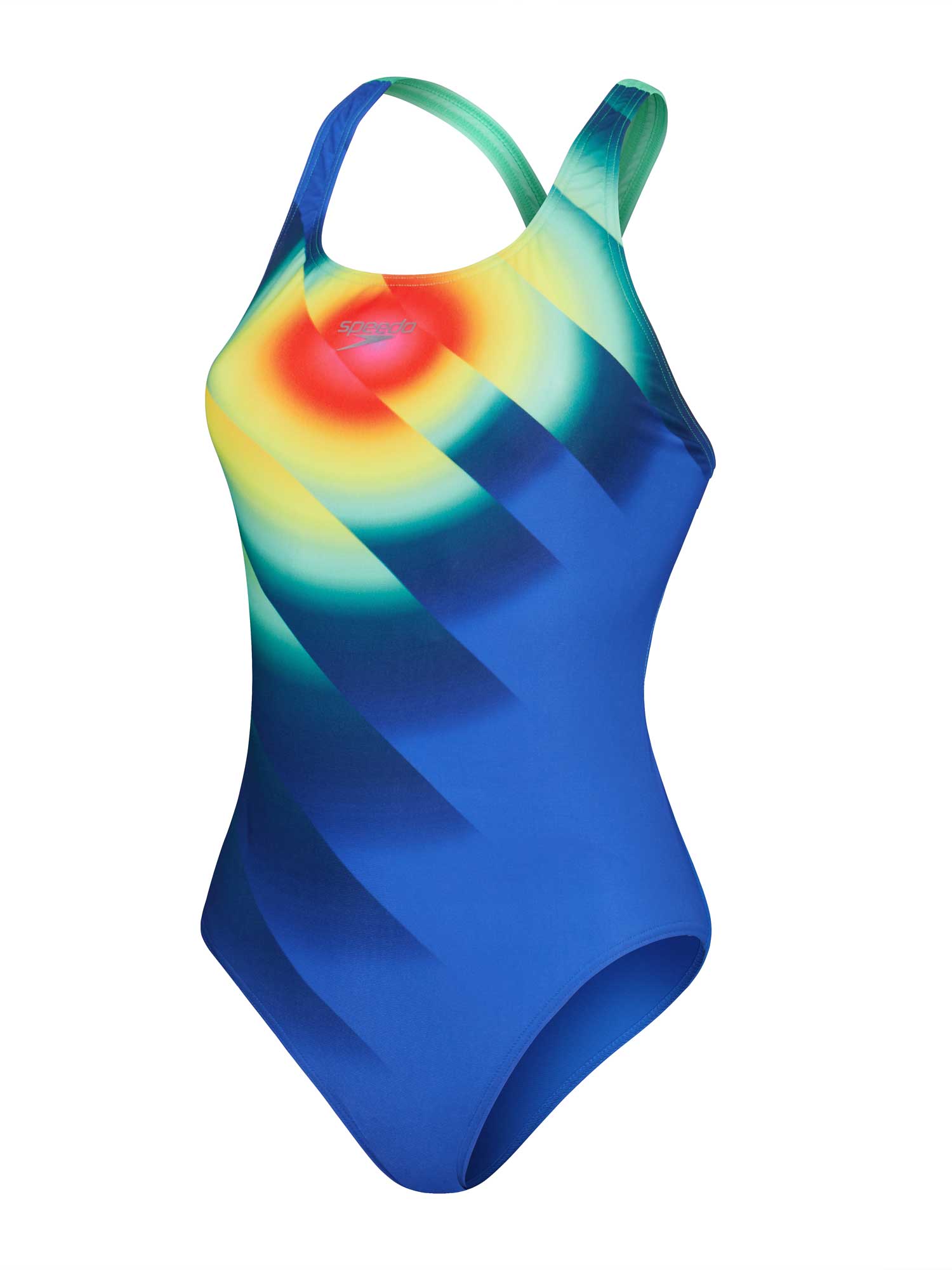 SPEEDO Цял бански WOMENS PLACEMENT POWERBACK