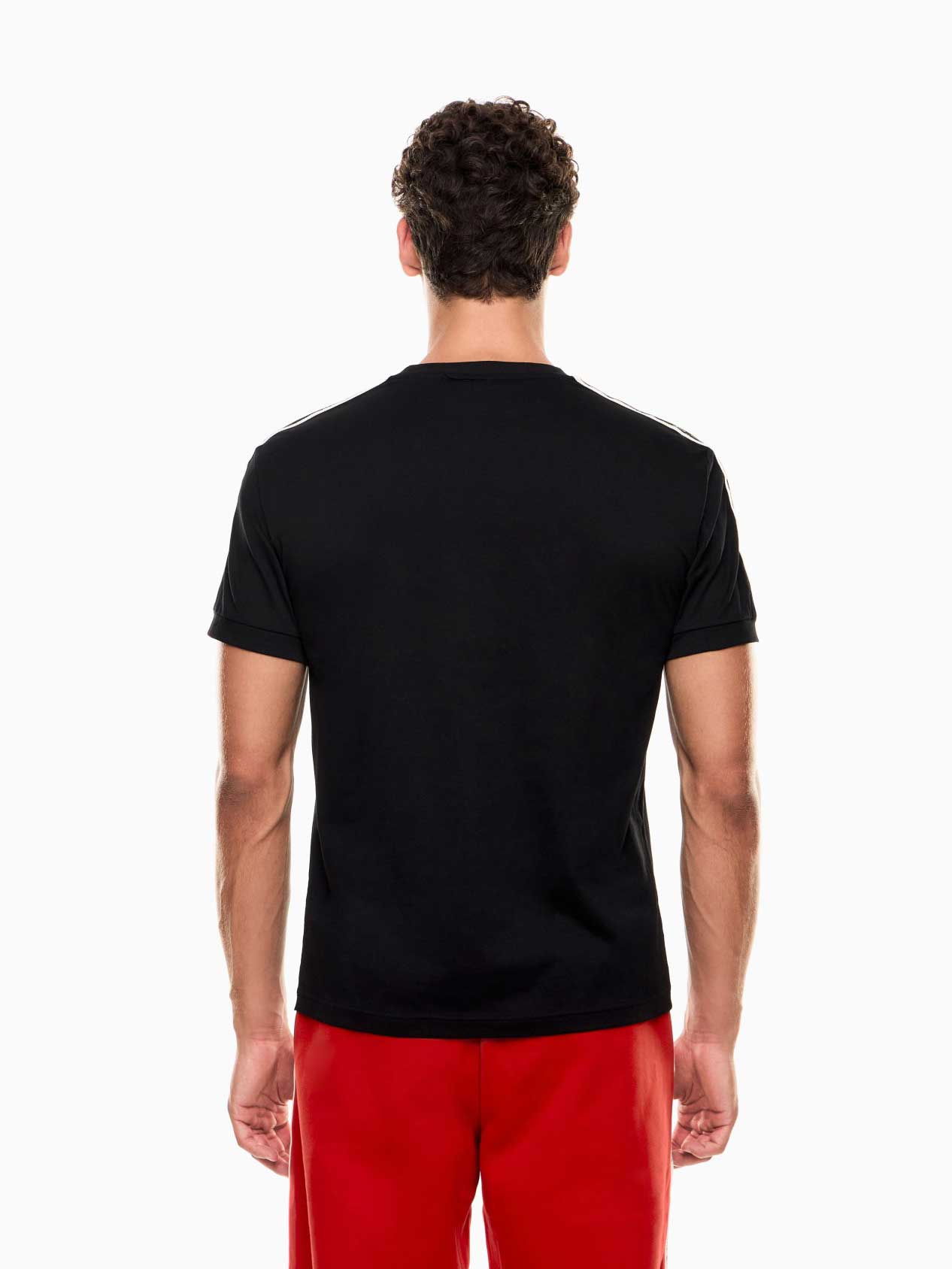 EA7 Emporio Armani Тениска TRAIN LOGO SERIES M TAPE TEE S