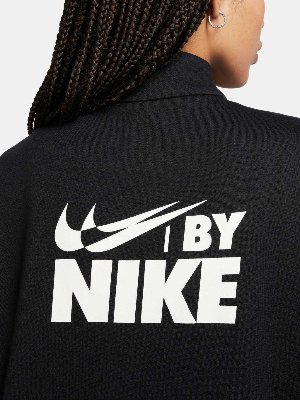 NIKE Блуза W NSW FLC QZ GLS