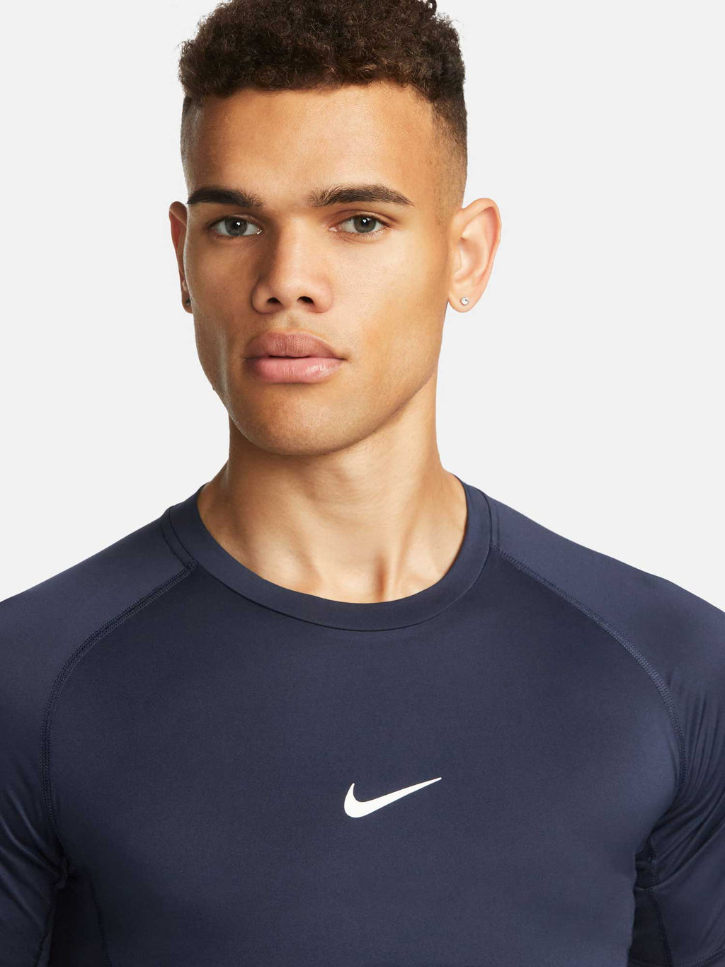 NIKE Тениска M NP DF TIGHT TOP SS