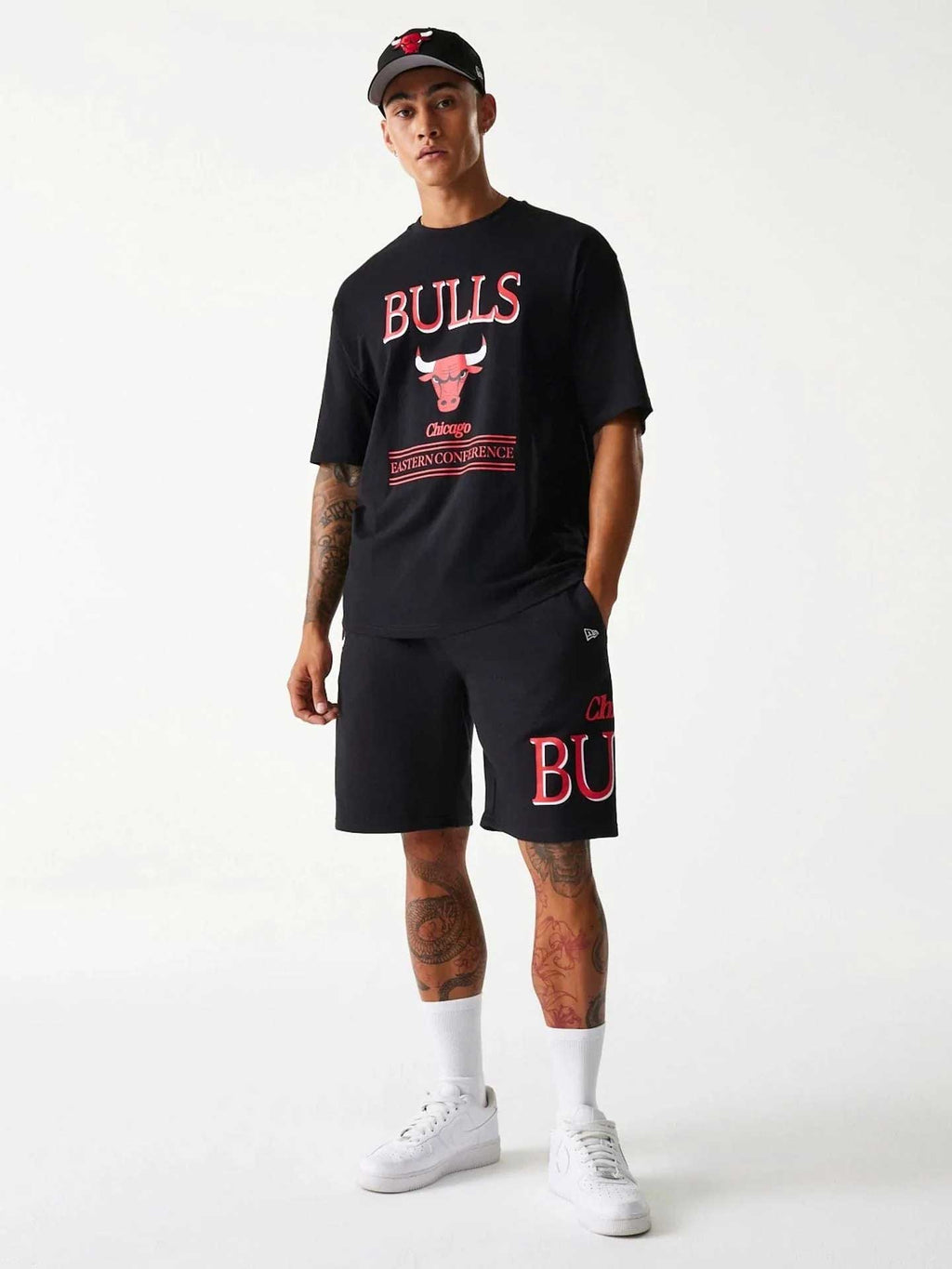 NEW ERA Тениска NBA TEAM GRAPHIC OS TEE CHIBUL