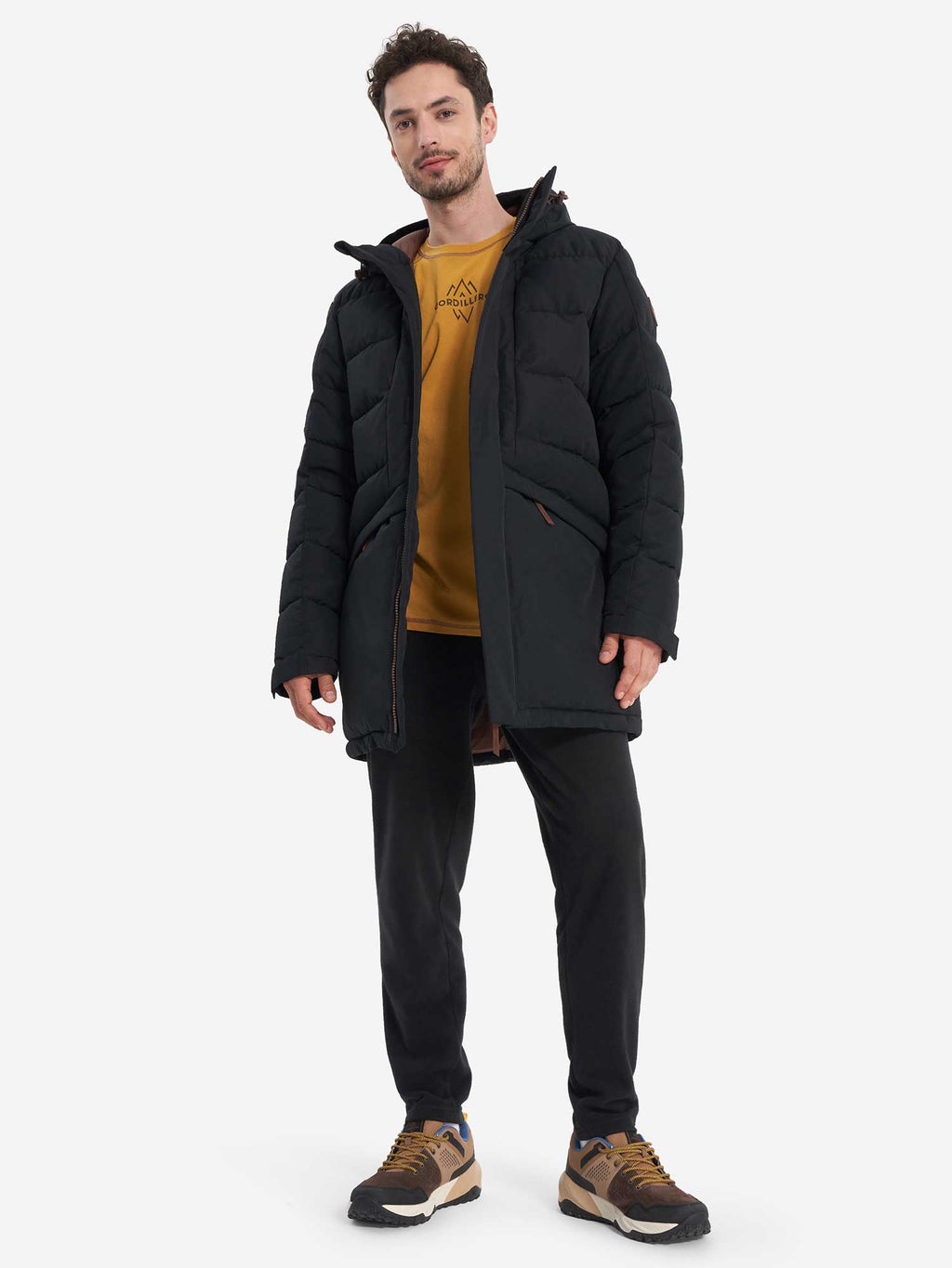 CORDILLERO Яке Men's Faux Down Parka
