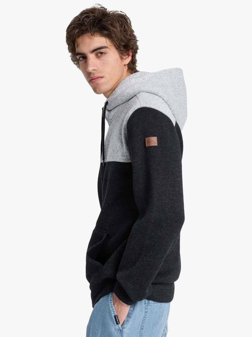QUIKSILVER Суитшърт KELLER BLOCK ZIP