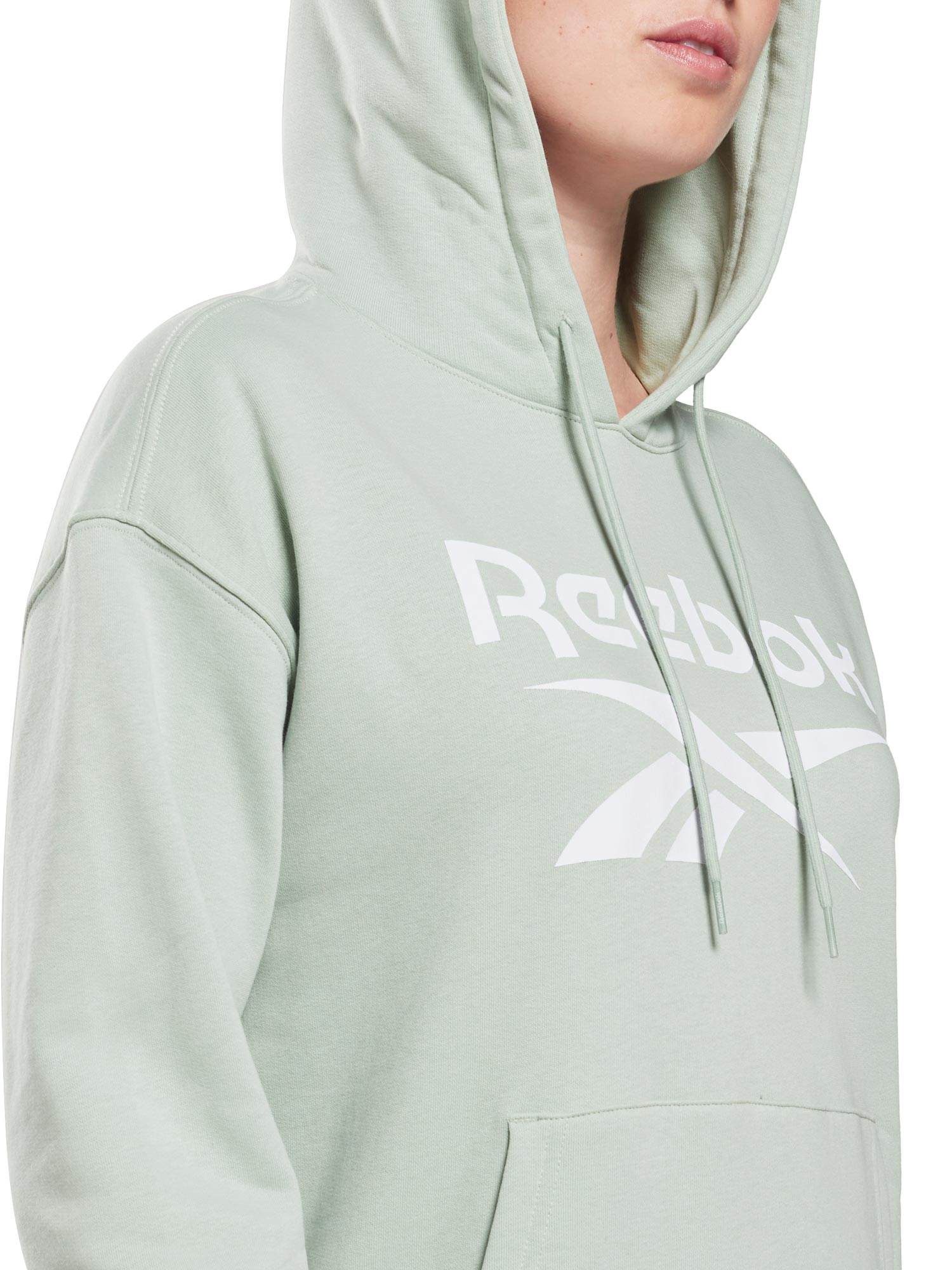 REEBOK Суитшърт Identity Logo French Terry
