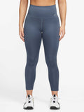 NIKE Клин W NK ONE TF HR 7/8 TIGHT MTLC