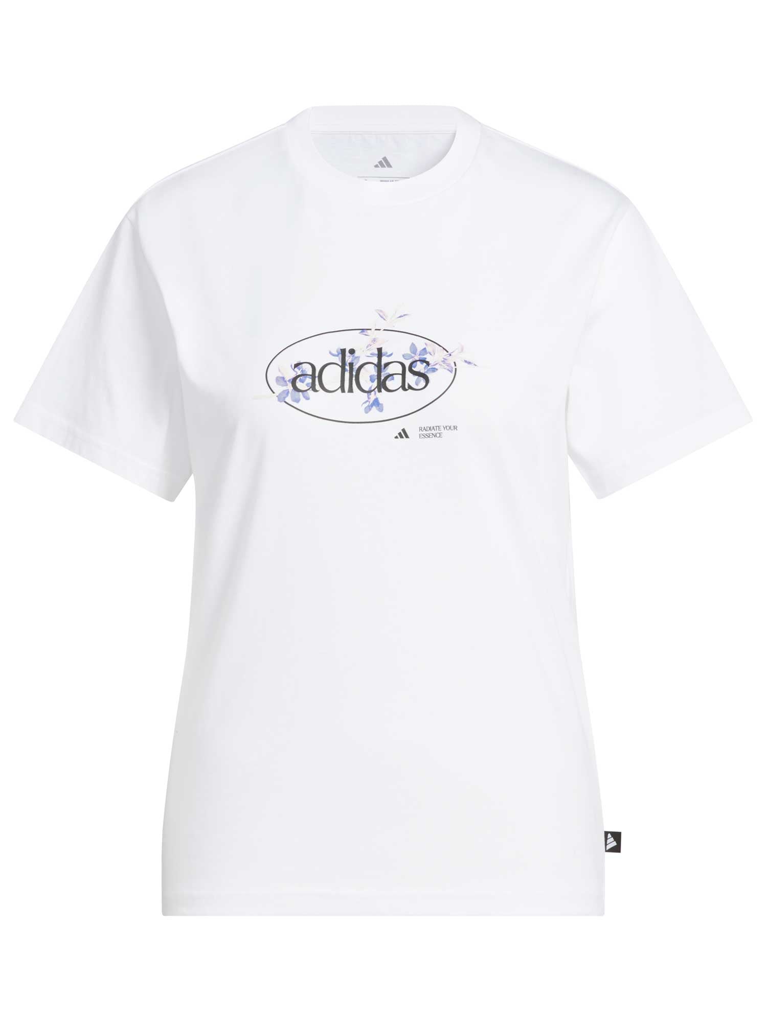 ADIDAS SPORTSWEAR Тениска Elements Radiate Floral Graphic T-Shirt