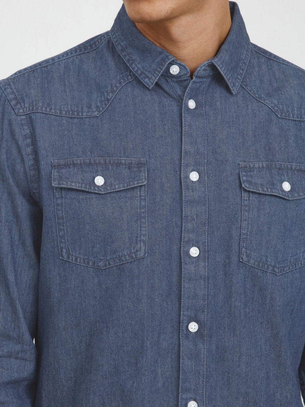 BLEND Риза BHNANTES - Denim