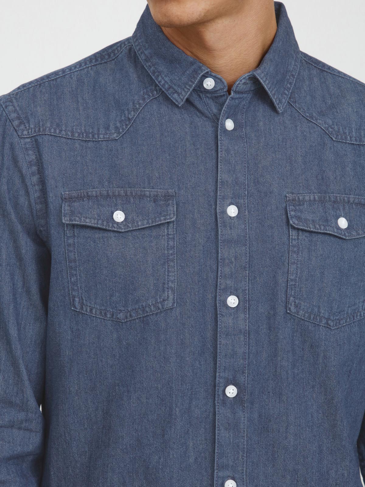 BLEND Риза BHNANTES - Denim