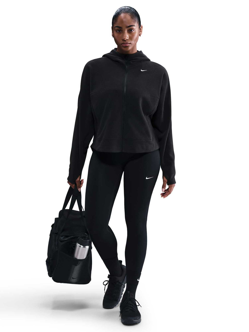 NIKE Суитшърт W NK ONE TF FZ TOP POLAR