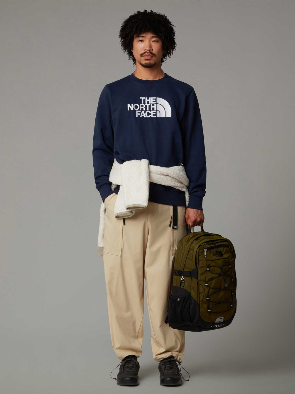 THE NORTH FACE Блуза M DREW PEAK REGULAR CREW