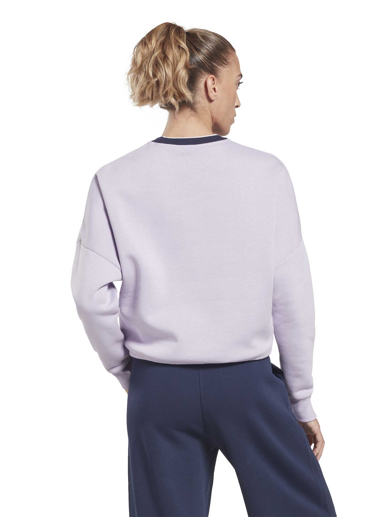 REEBOK Блуза Identity Fleece Crew Sweatshirt