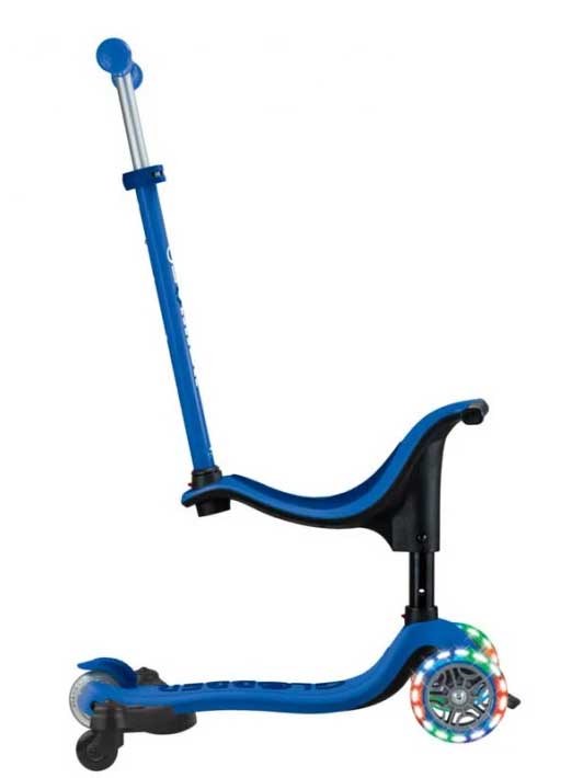 GLOBBER Тротинетка 4 в 1 GO UP SPORTY LIGHTS 360