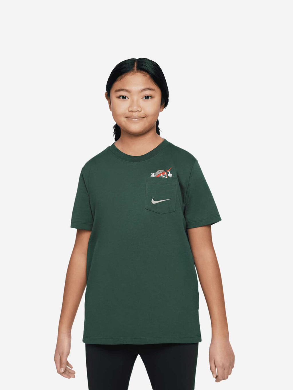 NIKE Тениска K NSW TEE BOXY PKT