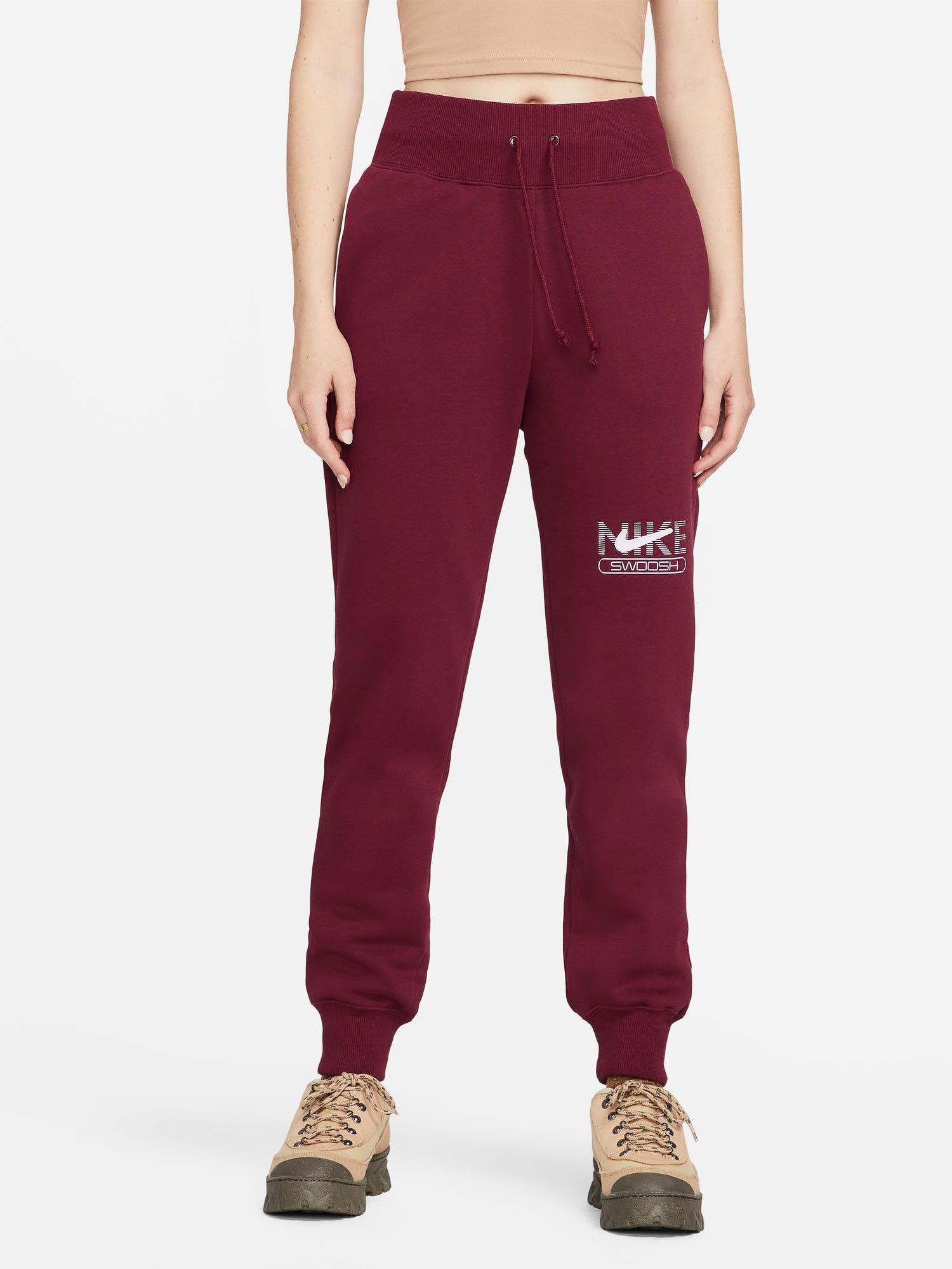 NIKE Спортно долнище W SWSH FLC