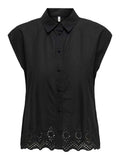 ONLY Риза ONLLOU LIFE EMB S/S SHIRT PTM
