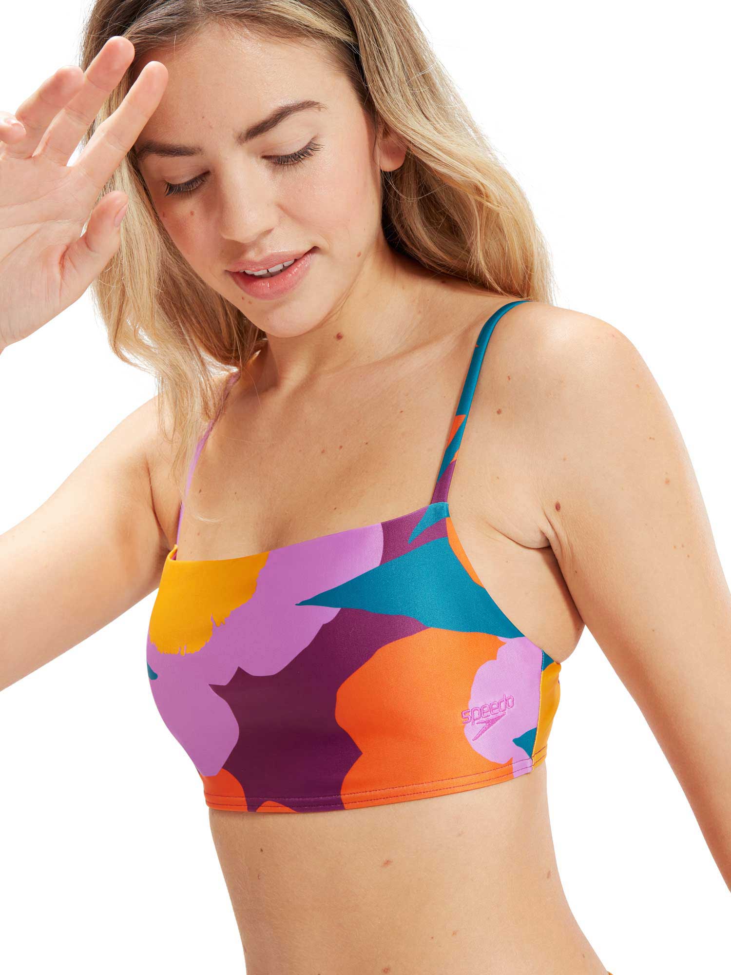 SPEEDO Бански 2 части WOMENS PRINTED ADJUSTABLE THINSTRAP