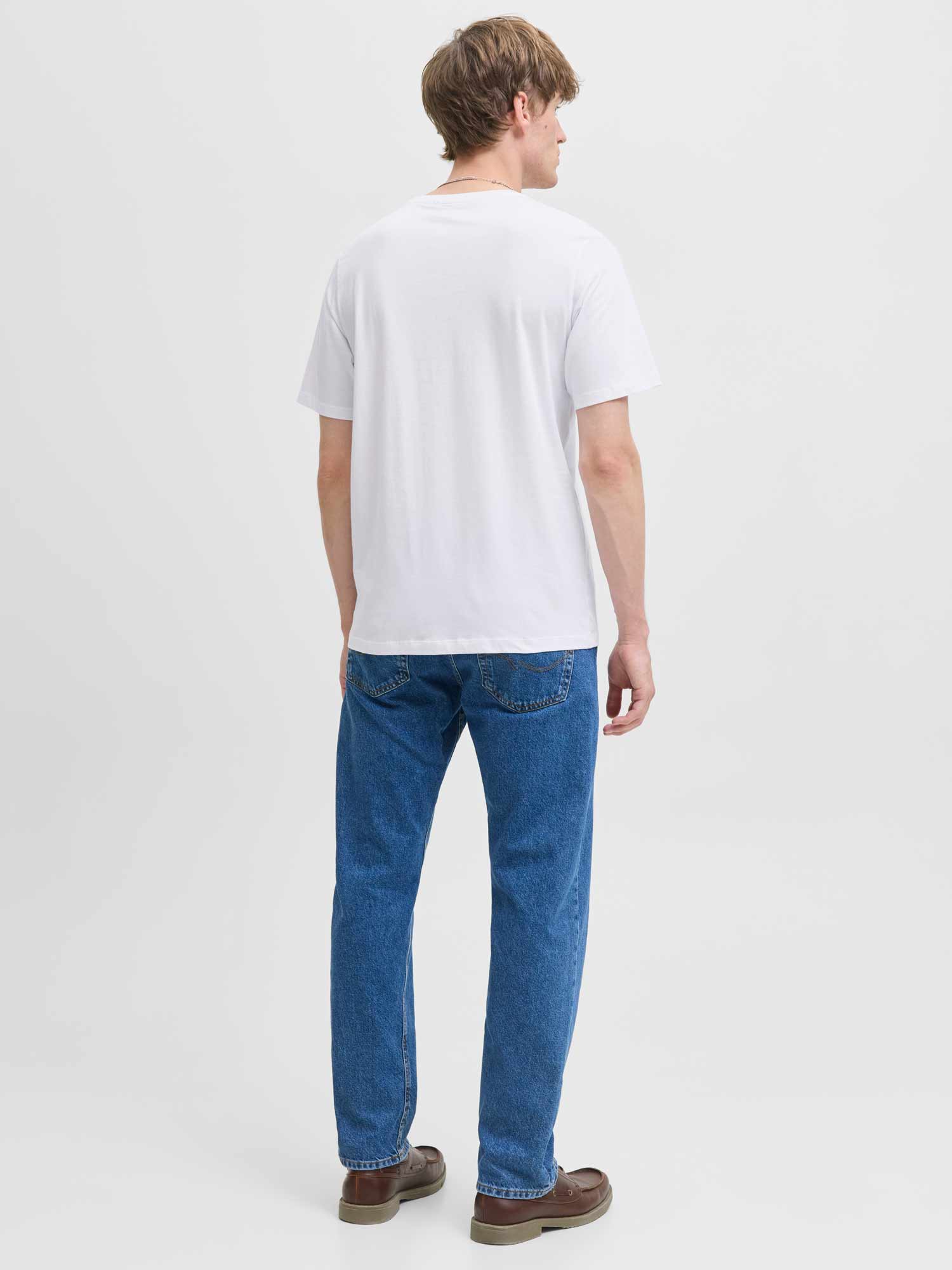 JACK & JONES Тениска JJGEPLAS TEE SS CREW NECK LN
