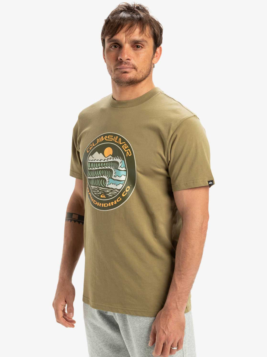 QUIKSILVER Тениска EV THREE SEAS SS
