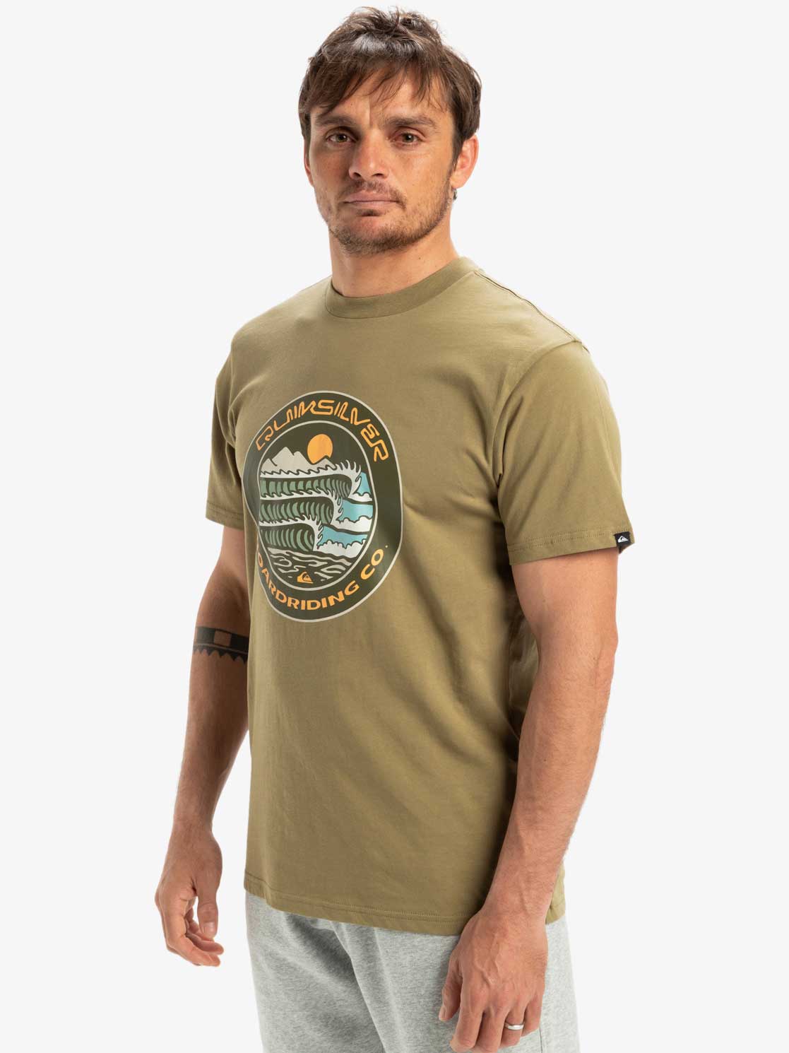 QUIKSILVER Тениска EV THREE SEAS SS