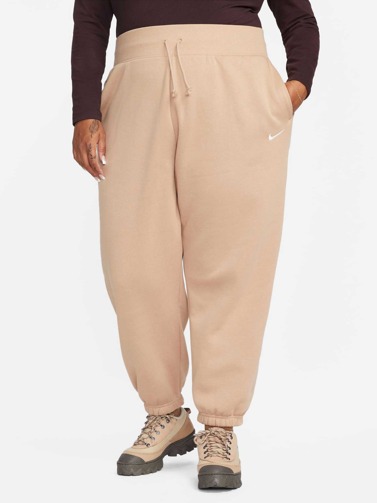 NIKE Спортно долнище W PHNX FLC HR OS