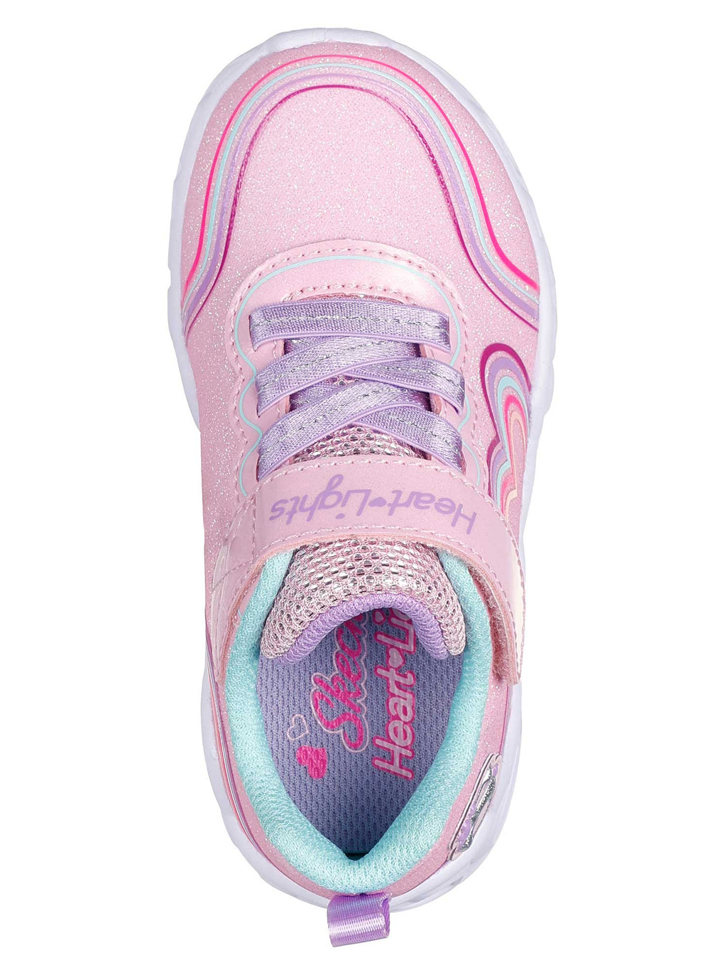 SKECHERS Обувки HEART LIGHTS - RETRO
