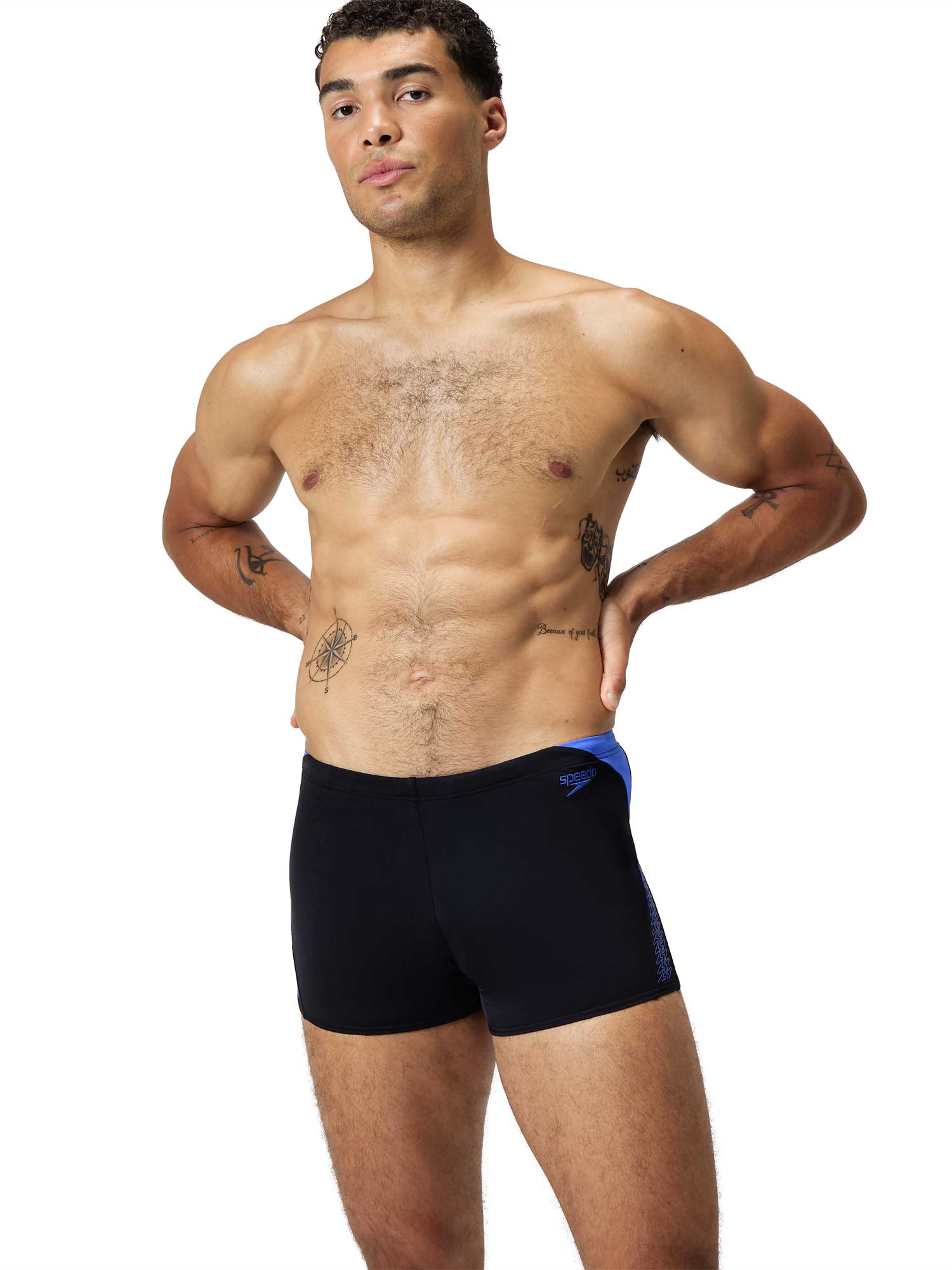 SPEEDO Бански MENS HYPERBOOM SPLICE AQUASHORT