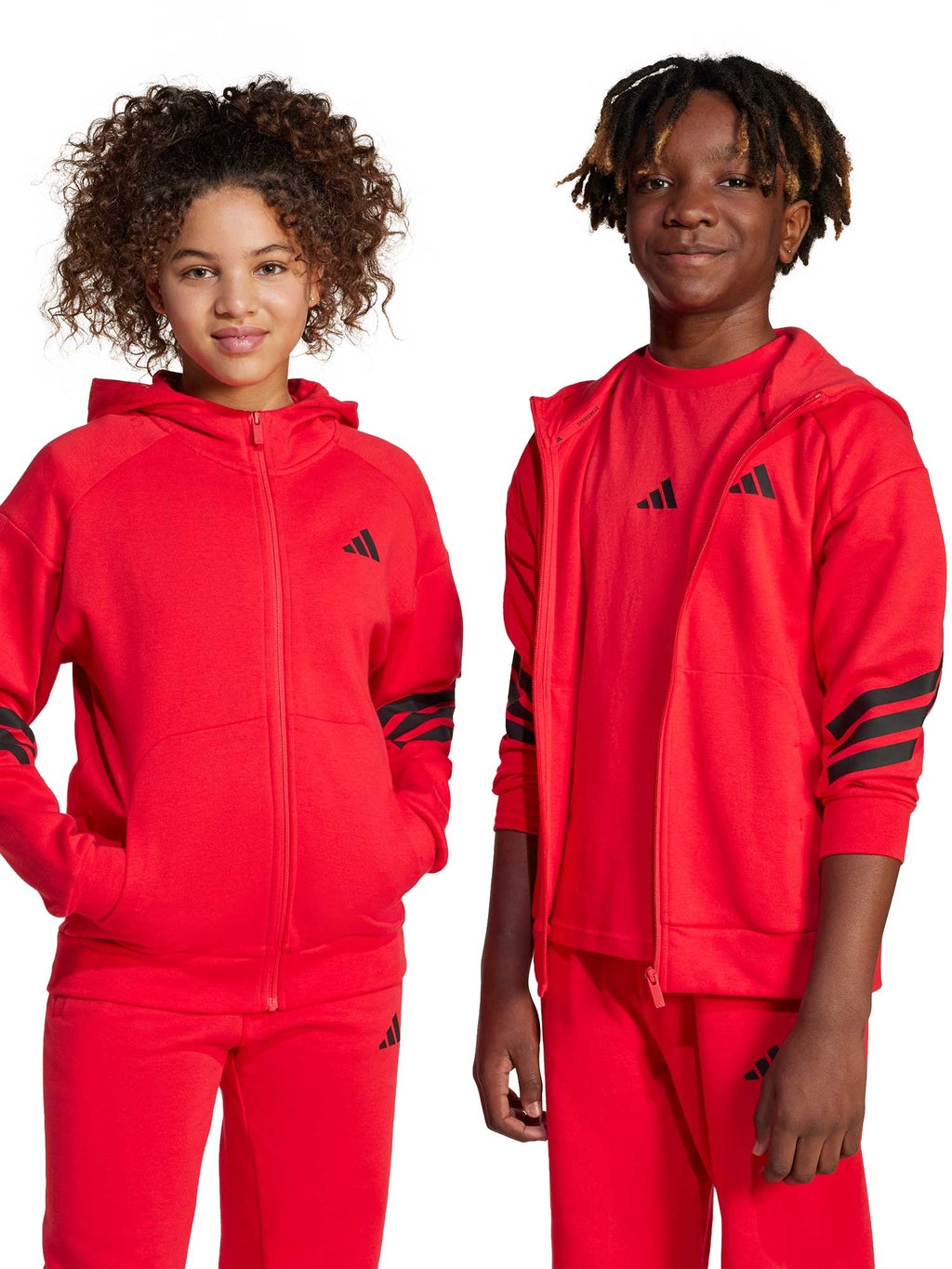 ADIDAS SPORTSWEAR Суитшърт Future Icons 3-Stripes Full-Zip Hooded