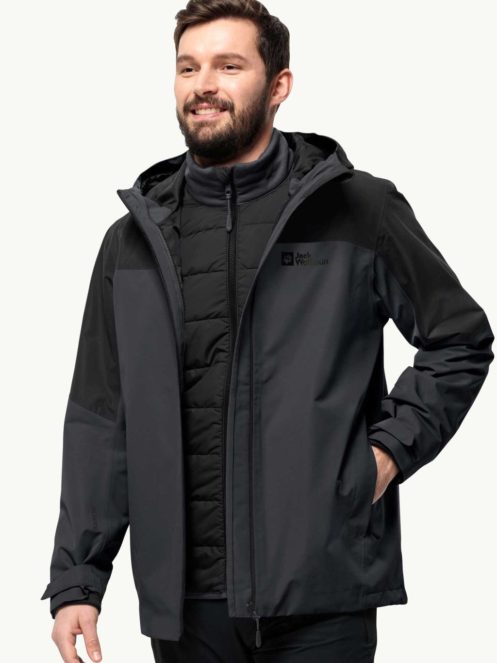 JACK WOLFSKIN Яке GLAABACH 3IN1 JKT M