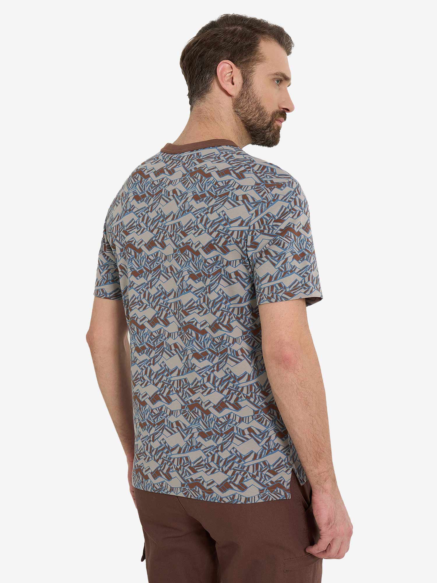 CORDILLERO Тениска Travel Mens SS AOP T-shirt