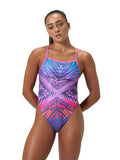 SPEEDO Цял бански WOMENS PLACEMENT DIGITAL VBACK