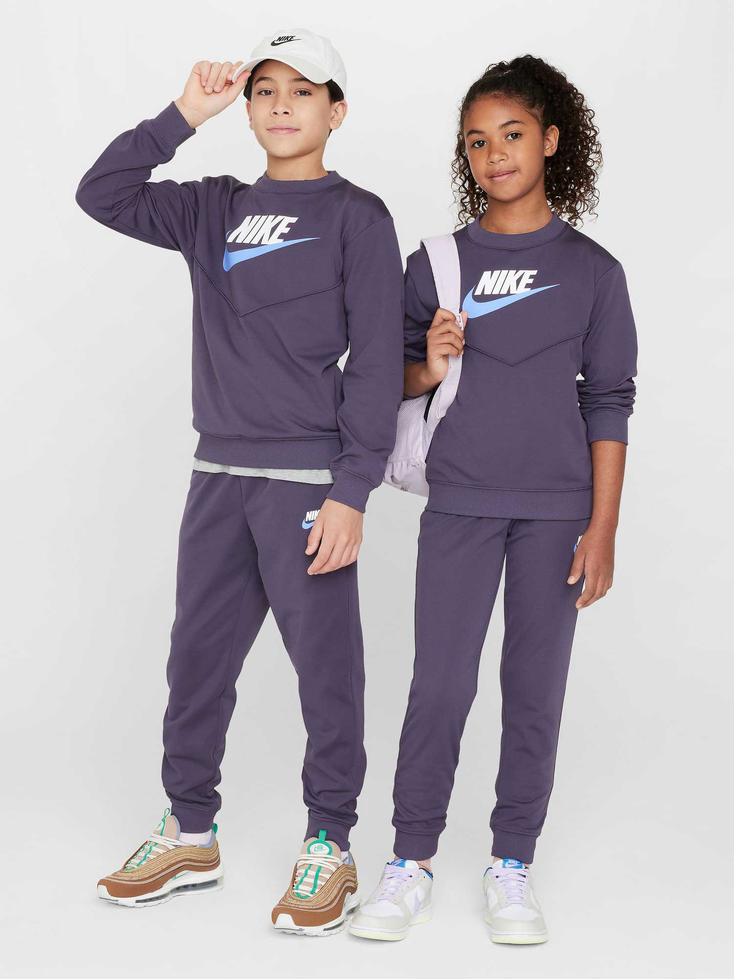 NIKE Спортен екип K NSW TRACKSUIT POLY CREW HBR