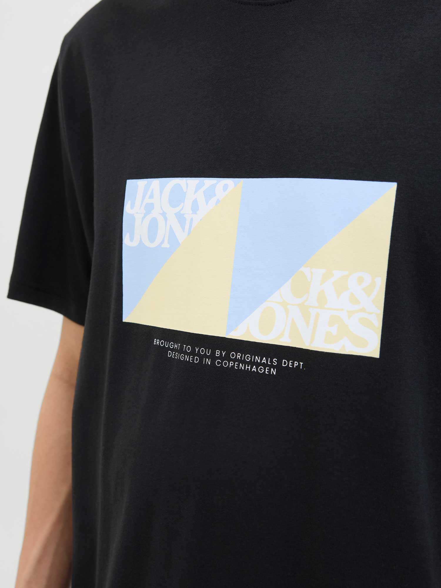 JACK & JONES Тениска JORTAVIRA BRANDING TEE SS CREW NECK